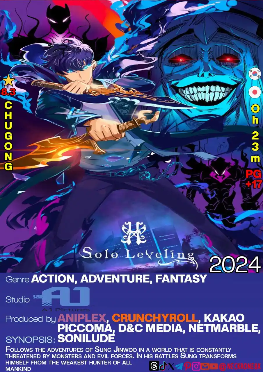 Image from Cartoons & Animations: Solo Leveling wins Best New Series at Crunchyroll Anime Awards 2025! <...