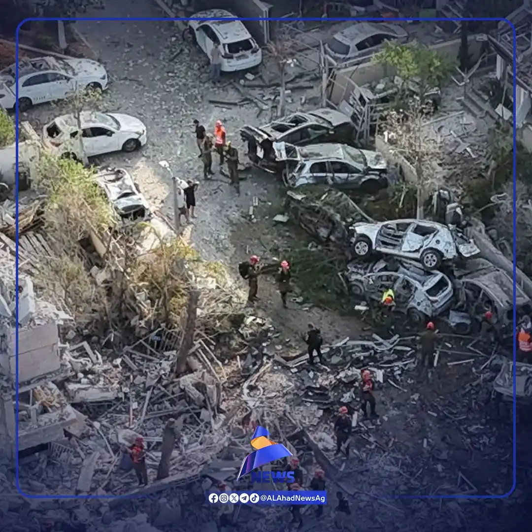 Image from العهد نيوز - ALAhad News: صور متداولة لموقع الضربة الصــــــــ،ــــــــــــاروخية الإيرانية على ...