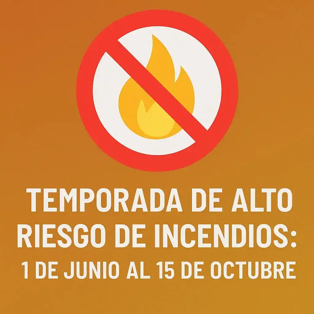 Image from Ayuntamiento de Bujalance: 🔥 Temporada de alto riesgo de incendios: del 1 de junio al 15 de octu...