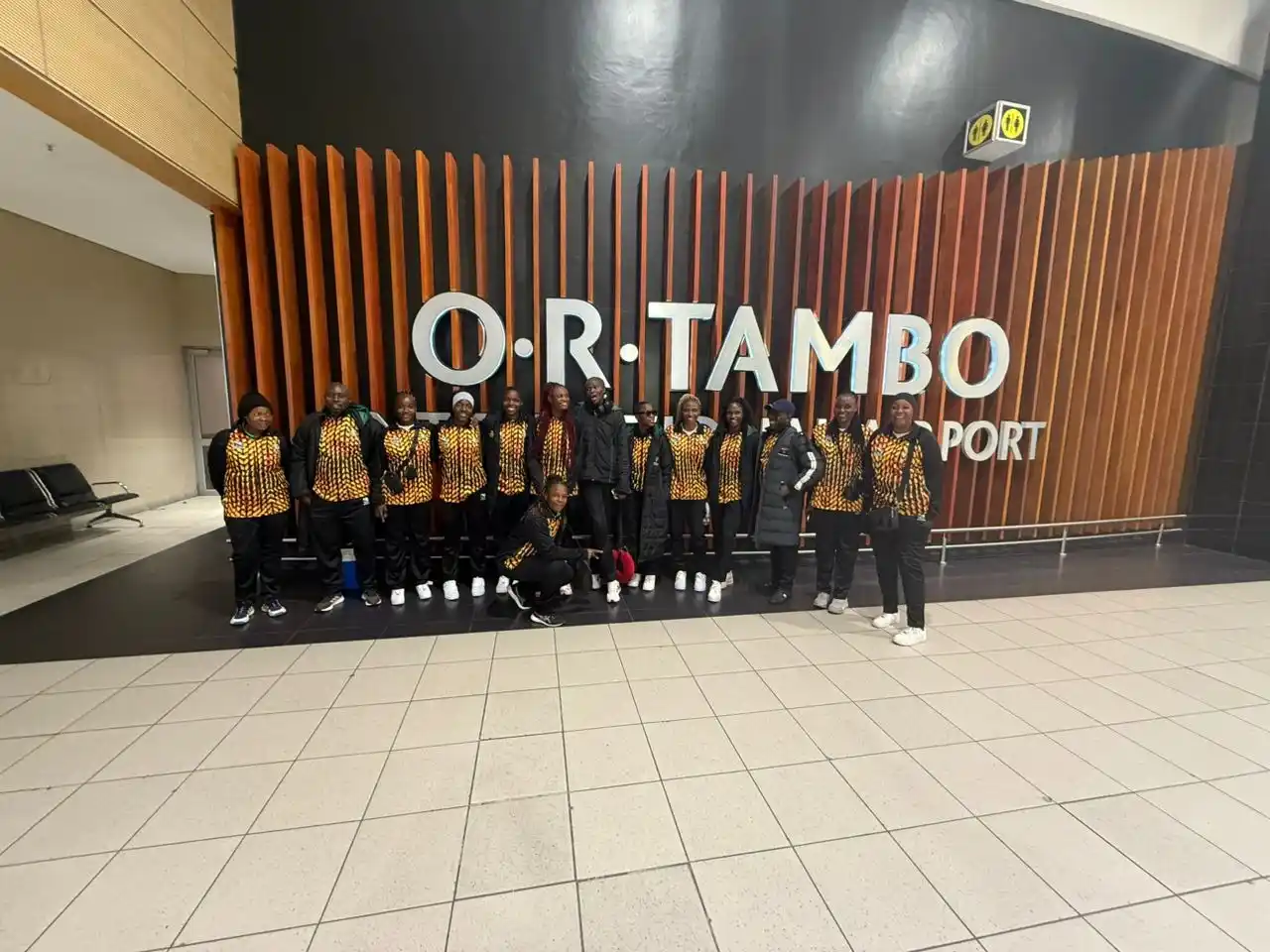 Image from 3ktv Zimbabwe (Dstv Channel 293): The Zambezi Eagles( Zimbabwe`s National Netball Team) are off to fly t...
