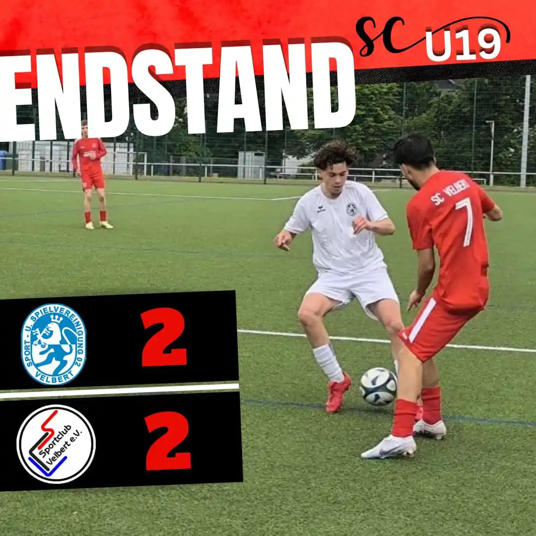 Image from SC Velbert : *U19 gewinnt Meisterschaft* 🏆 Am letzten Spieltag stand nochmal ein S...