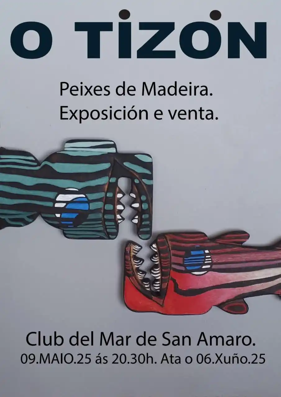 Image from Club del Mar de San Amaro: ❗️ Última oportunidade para visitar a exposición de Luis García Tizón!...