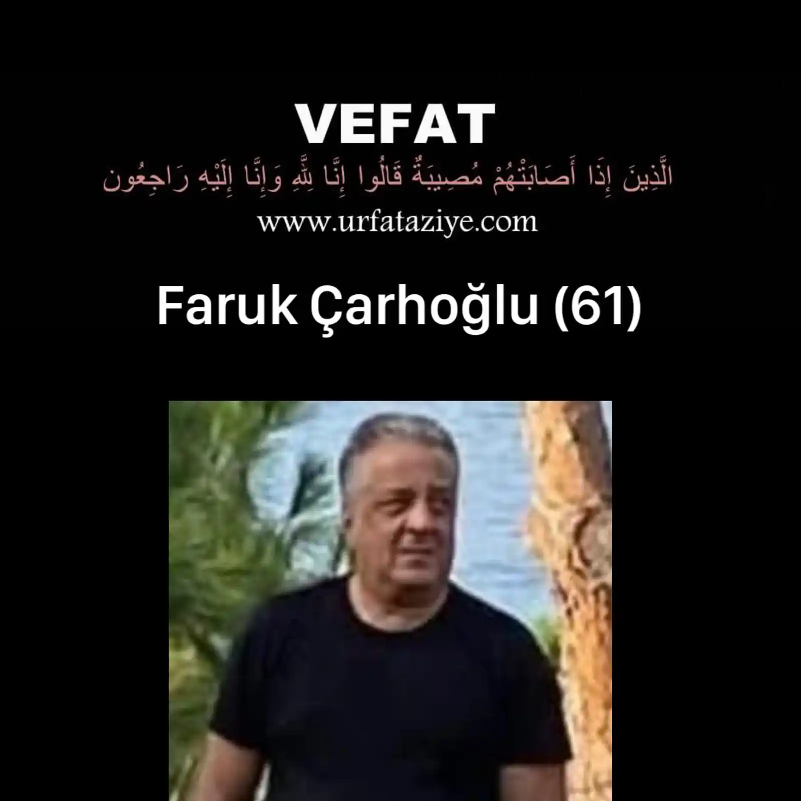 Image from Urfa Taziye: Vefat:FARUK ÇARHOGLU Merhum hacı şefik çarhoglunun torunu, ali galip ...