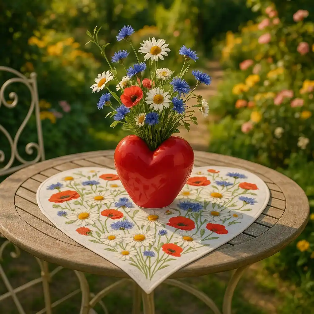 Image from SKANDEKO: 🌸 Von Herzen, mit Liebe – ein Statement im Garten. Ein Sommertag, di...