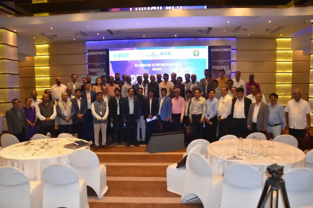Image from VTU Belagavi ✪: VTU Belagavi, and IEEE Bangalore Section hosted the Principals' Forum ...