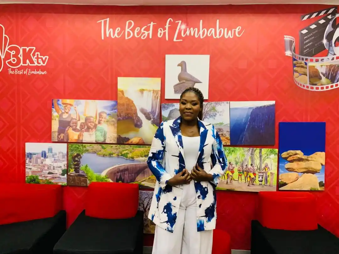 Image from 3ktv Zimbabwe (Dstv Channel 293): We were honored to host Patricia Stella Goho — a talented backing voc...