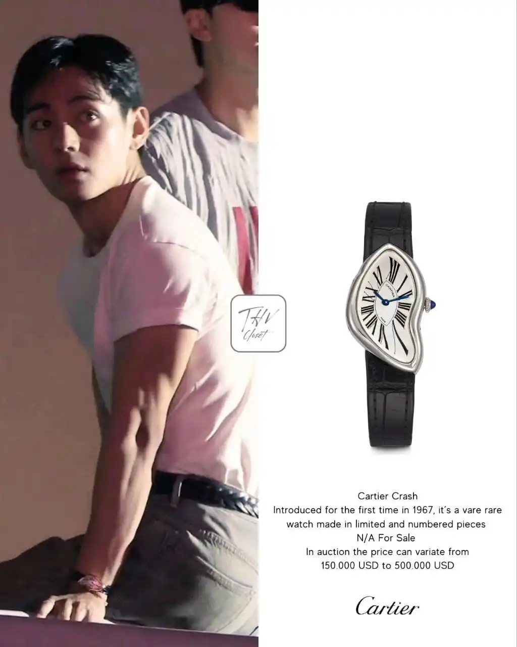 Image from BTS ARMY LATAM: 2025.06.13 Taehyung en el J-Hope Concierto Kim Taehyung - Reloj d...