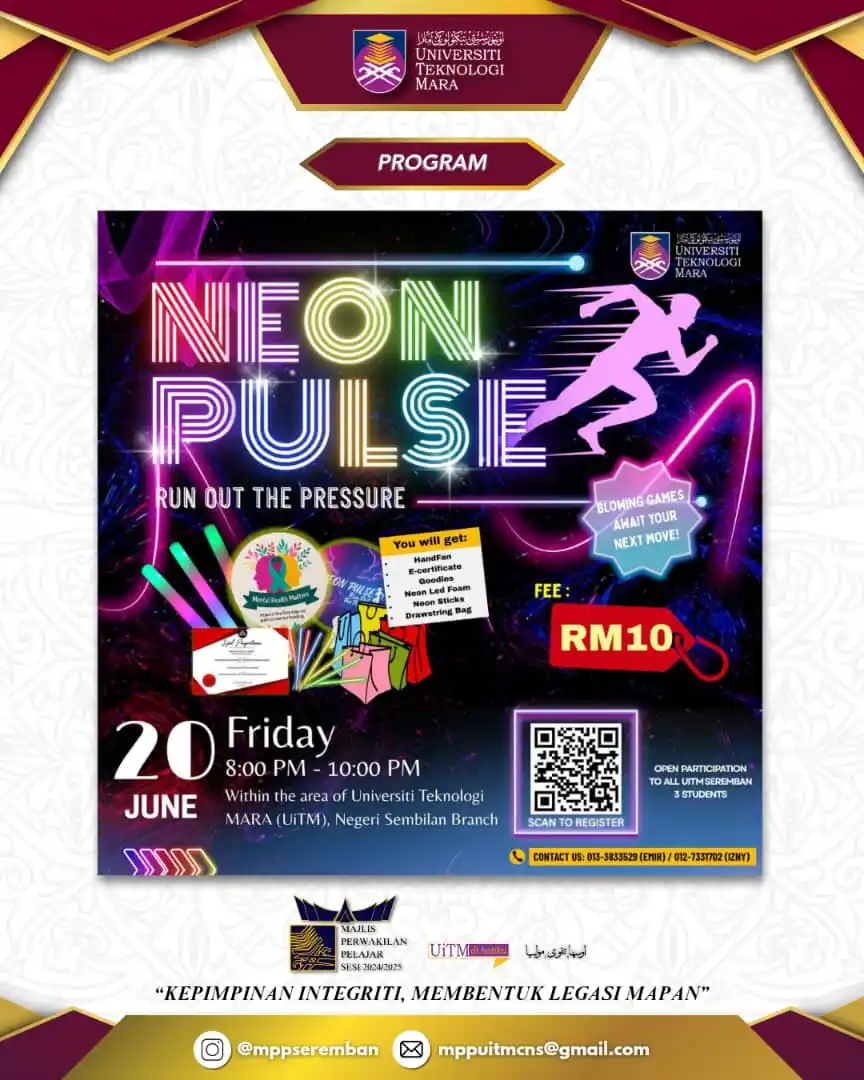 Image from INFO MPP UiTM CAWANGAN NEGERI SEMBILAN SESI 2024/2025: Assalamualaikum wbt, Salam Sejahtera, Salam UiTM di Hatiku, Salam Mala...