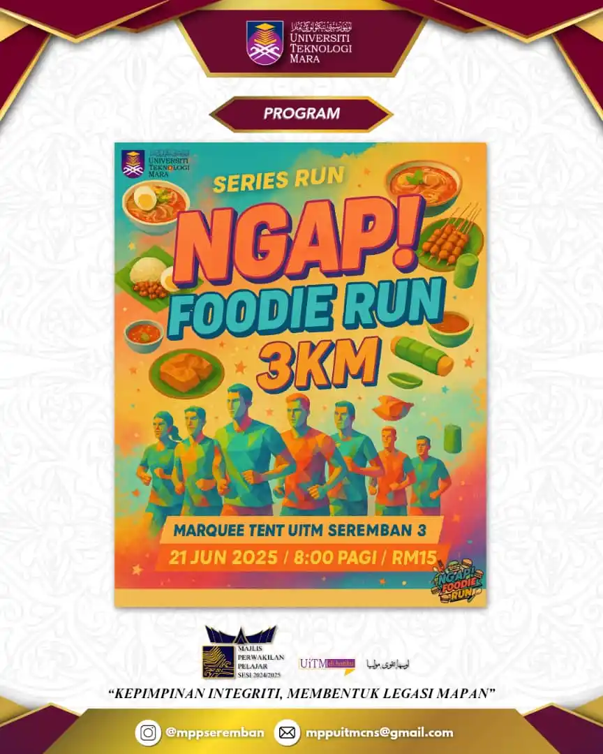 Image from INFO MPP UiTM CAWANGAN NEGERI SEMBILAN SESI 2024/2025: Assalamualaikum wbt, Salam Sejahtera, Salam UiTM di Hatiku, Salam Mala...