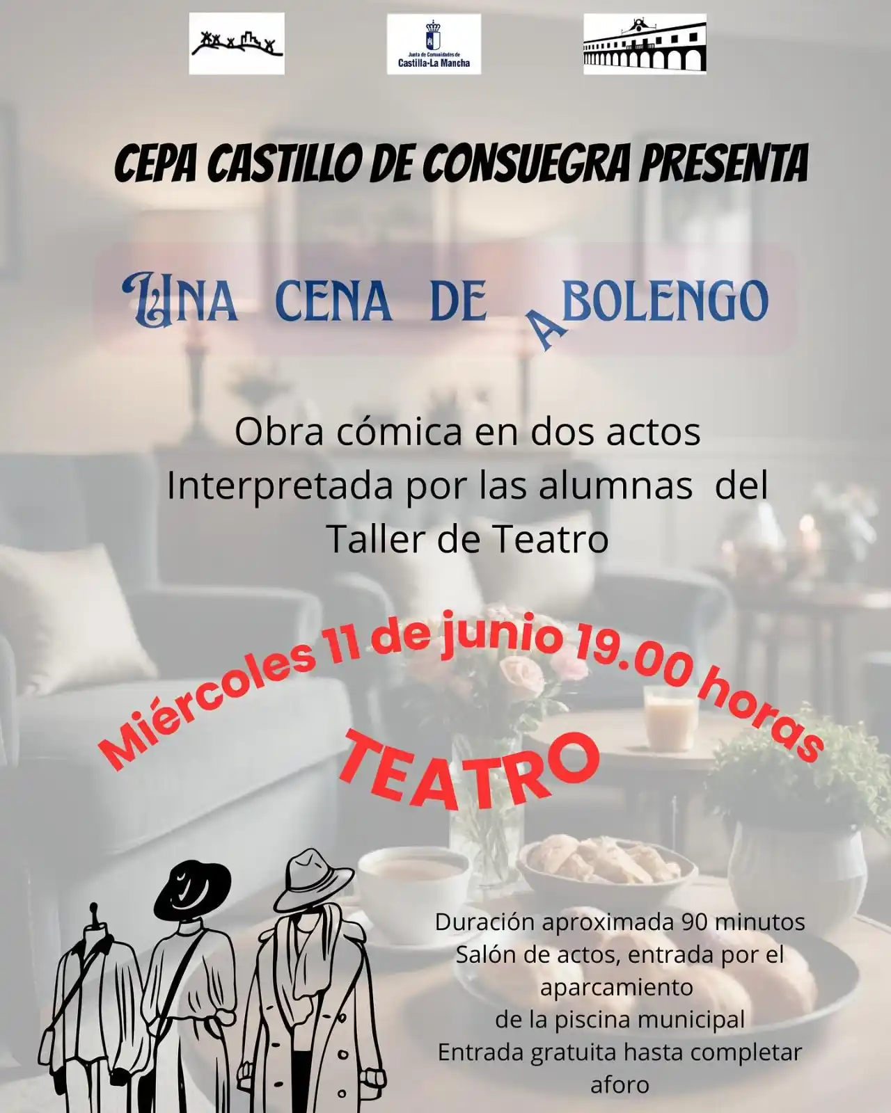 Image from AytoConsuegra: 📣 @cepaconsuegra ✅🎭 ¡No te puedes perder esta gran obra cómica de n...