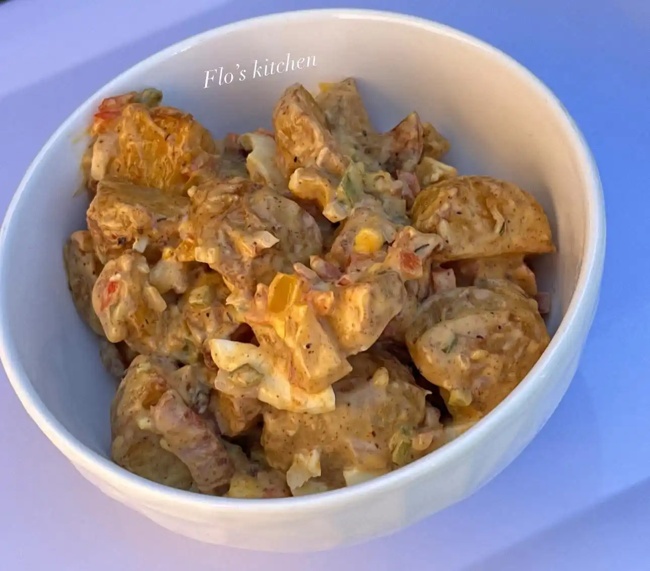 Image from Cooking Recipes🔥🌏: Baked potato salad 5 medium Potatoes 2 boiled eggs 2 tablespoons Ma...