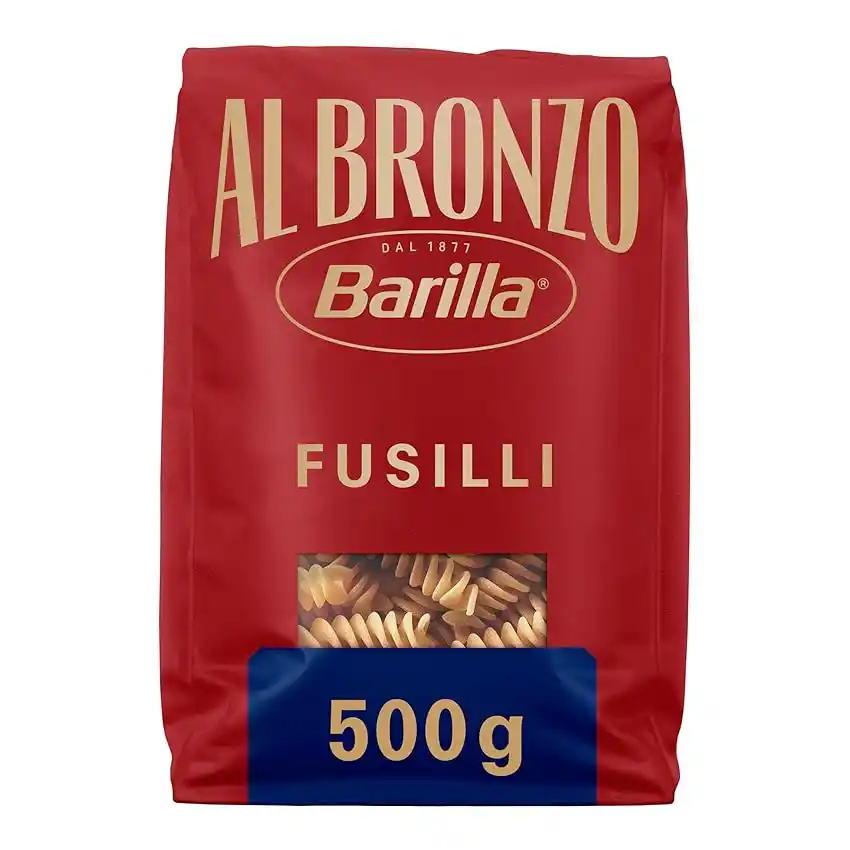 Image from Risparmio Felice: 👀 Barilla Pasta Al Bronzo Fusilli 100% Grano Italiano, Pasta Trafilat...