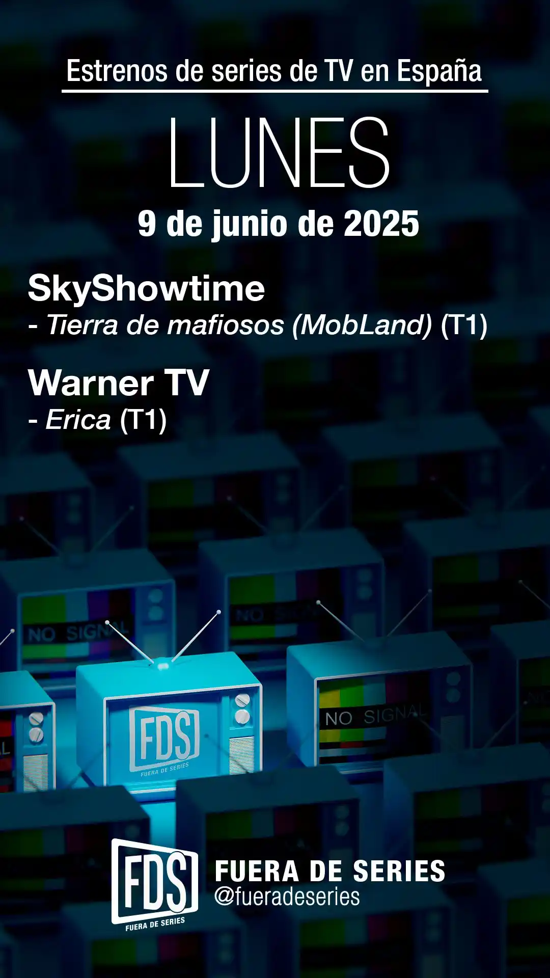 Image from Fuera de Series 📺: 📺 *¡Buenos días, familia seriéfila!* Comenzamos la semana con dos est...