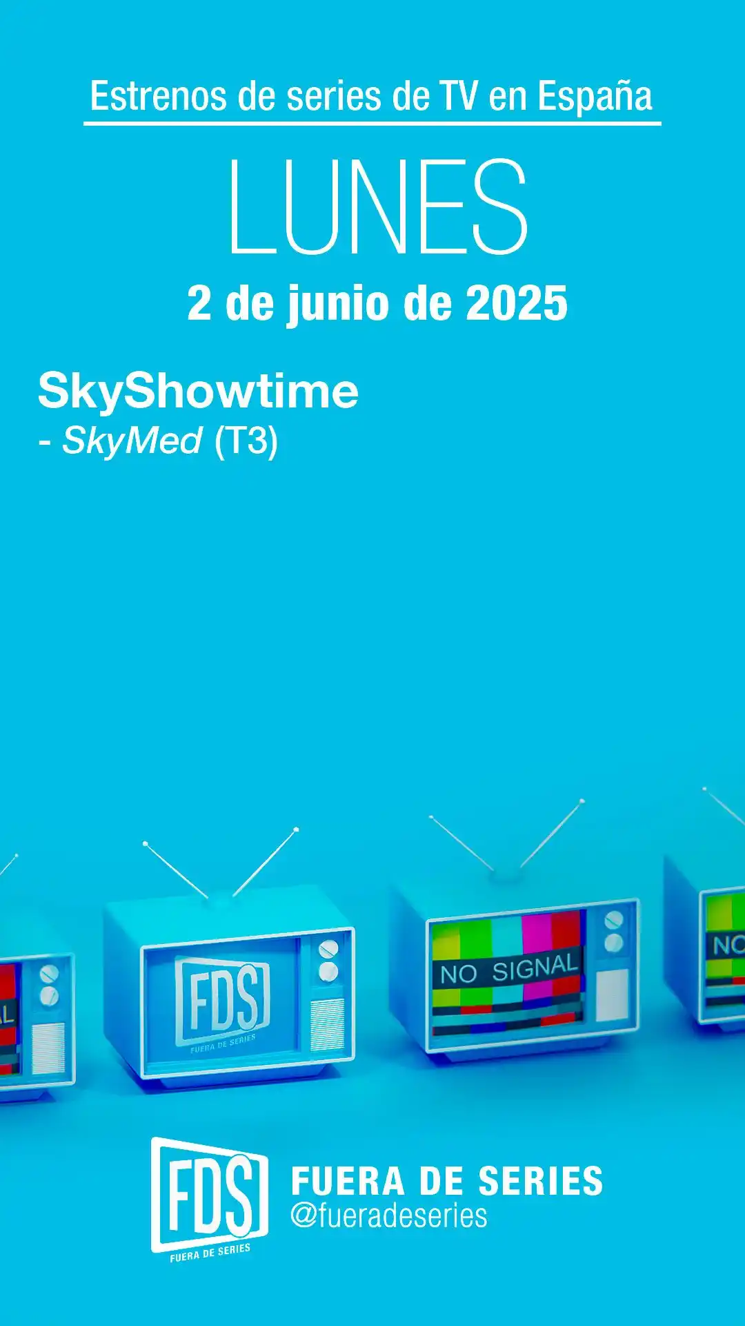 Image from Fuera de Series 📺: 📺 *¡Buenos días, familia seriéfila!* Comenzamos la semana con el estr...