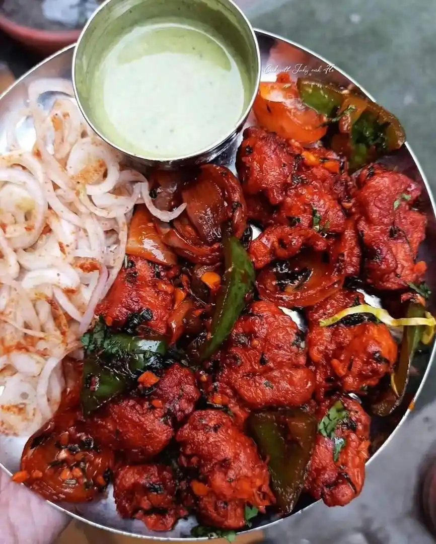 Image from Cooking Recipes🔥🌏: Chicken 65 (Dry) 🍗🌿 1st Marination Ingredients : 300g Chicken Thig...