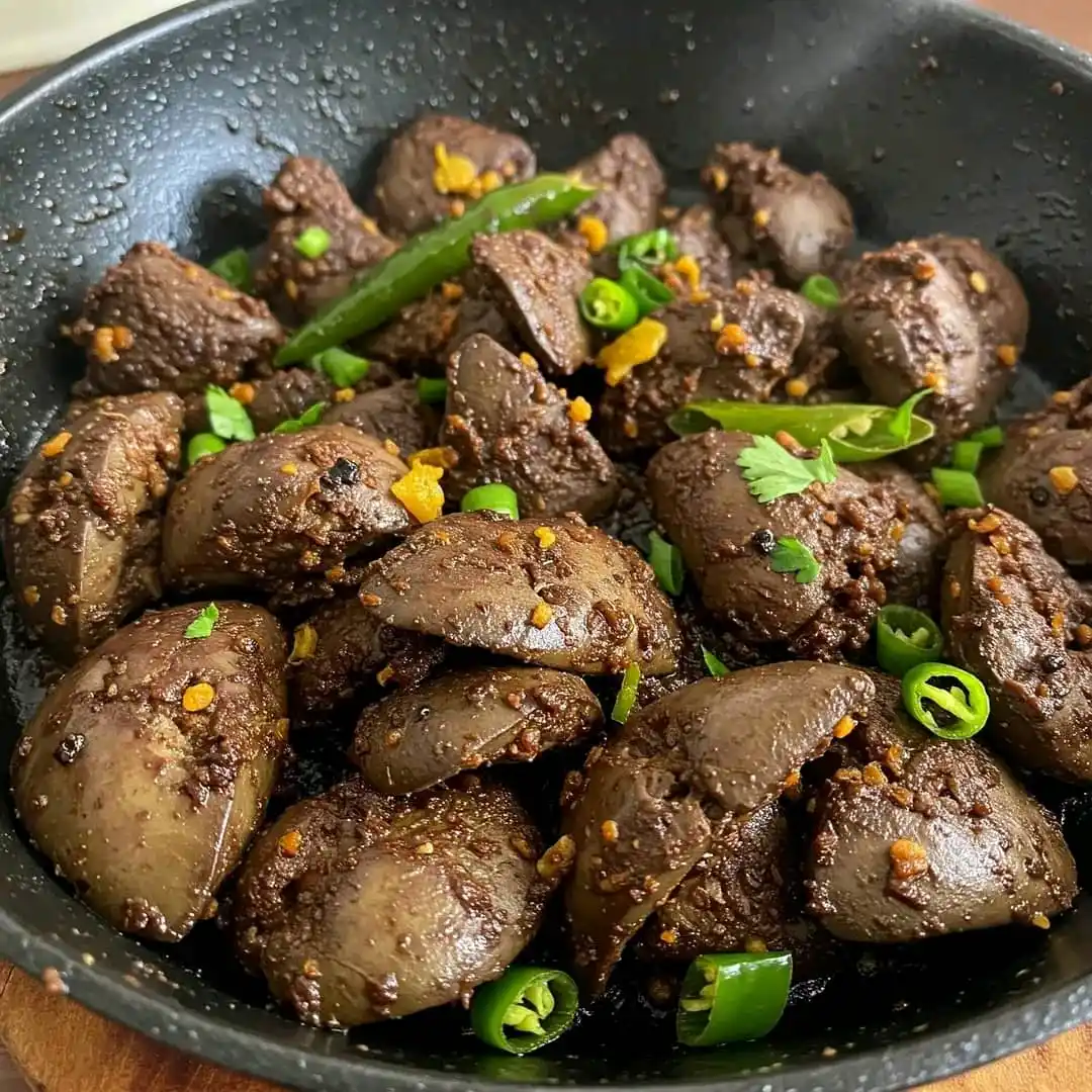 Image from Cooking Recipes🔥🌏: Chicken Liver Fry Recipe Ingredients: 300 g chicken liver, cleaned a...