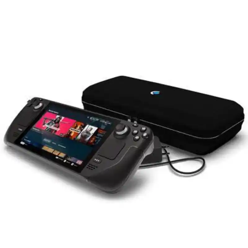 Image from Estoque de Consoles (PS5, Xbox, Switch 1 e 2): Console Portátil Steam Deck 256GB (Lacrado) Resgate cupom de R$100 OF...