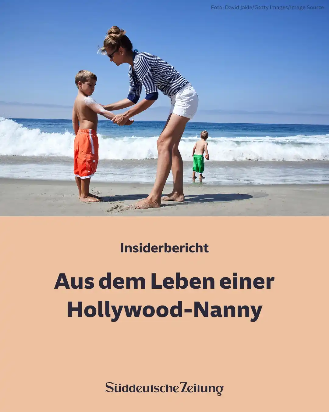 Image from Süddeutsche Zeitung: 💸👶🏼 Diana arbeitet für eine Familie in der Gegend von Los Angeles, ...