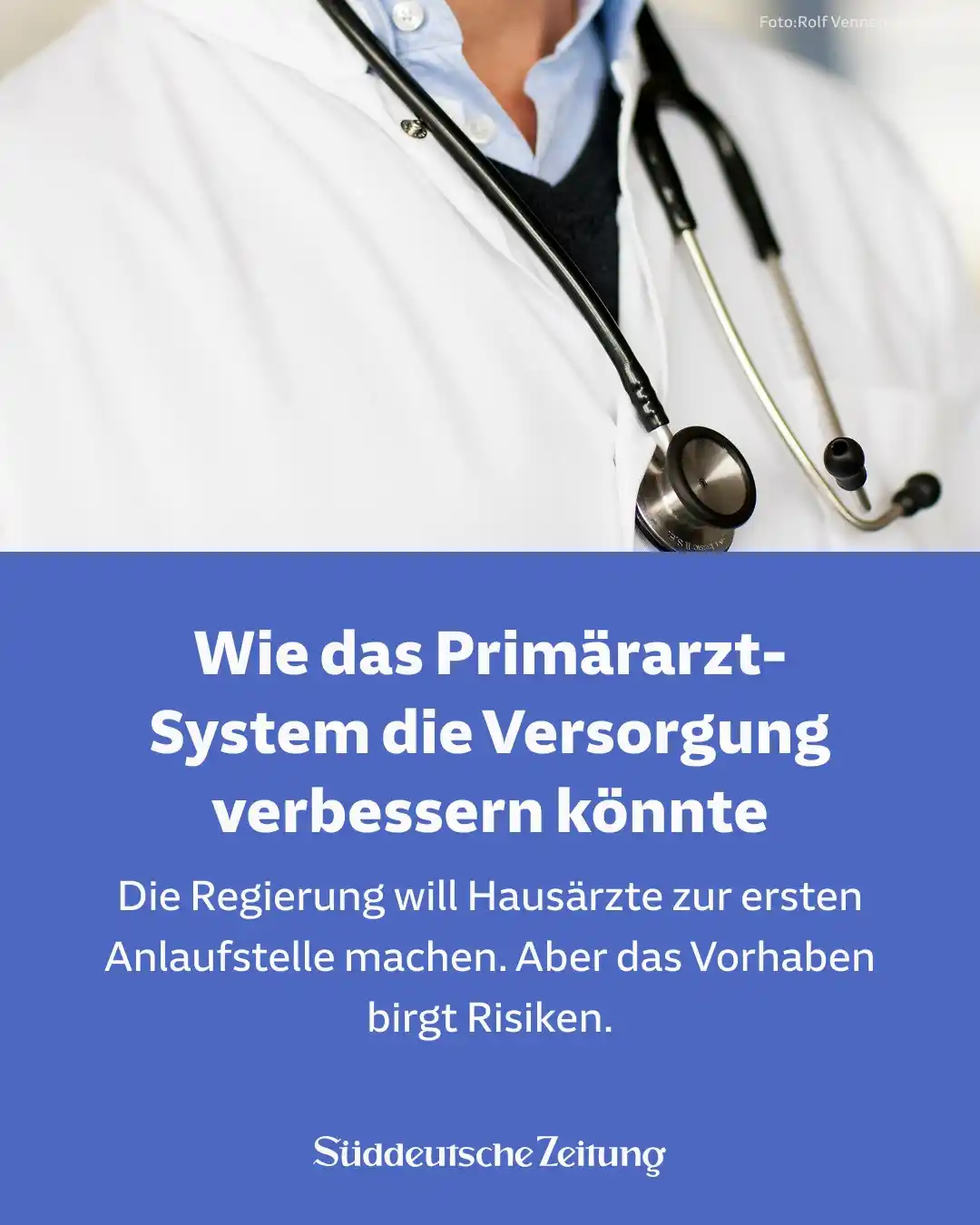 Image from Süddeutsche Zeitung: 👩⚕️ Die Regierung Merz will das Hausarztprinzip zurückholen, das sog...