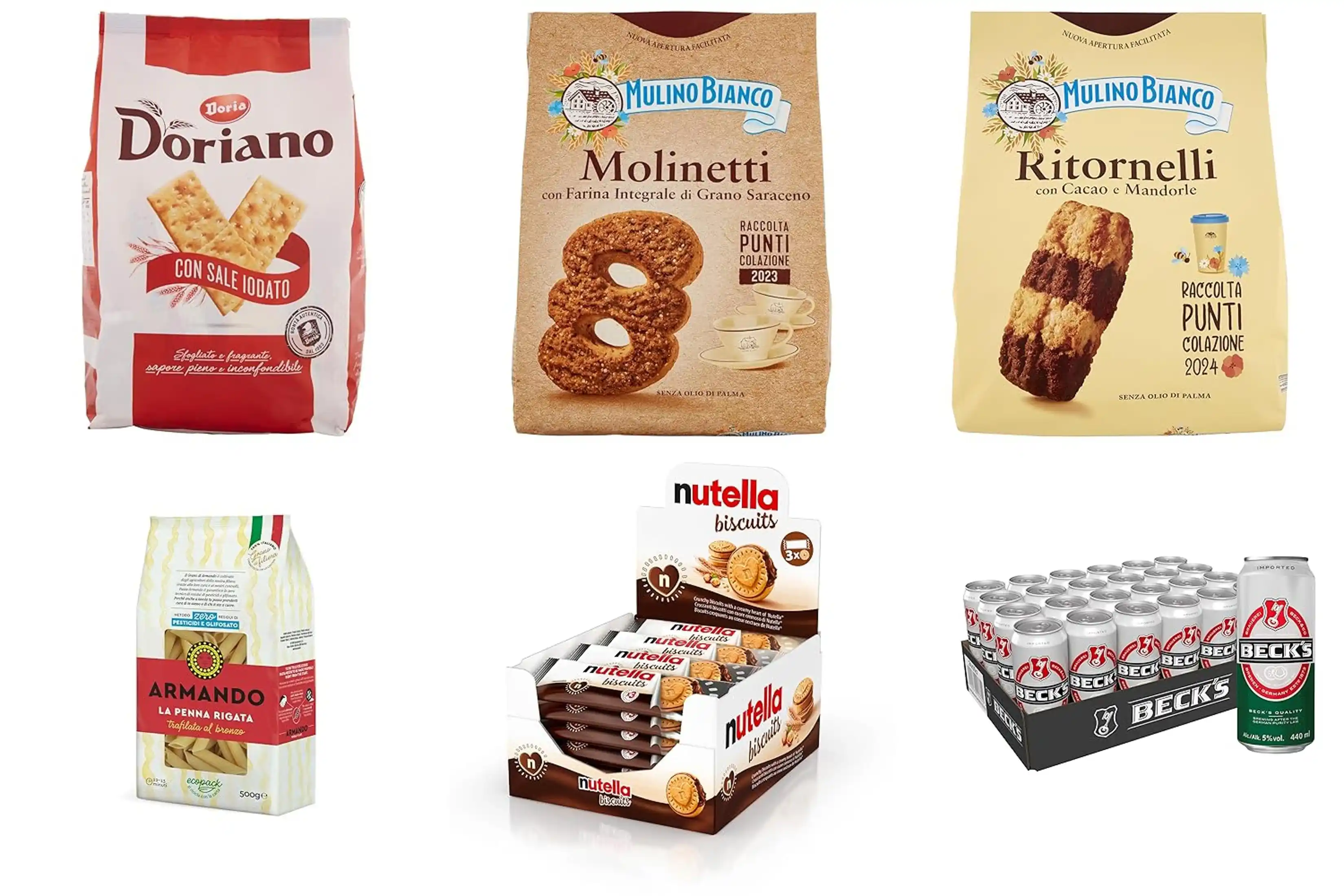 Image from Risparmio Felice: 👀 Doria - Doriano Cracker Classici con Sale Iodato, Confezione da 24 ...