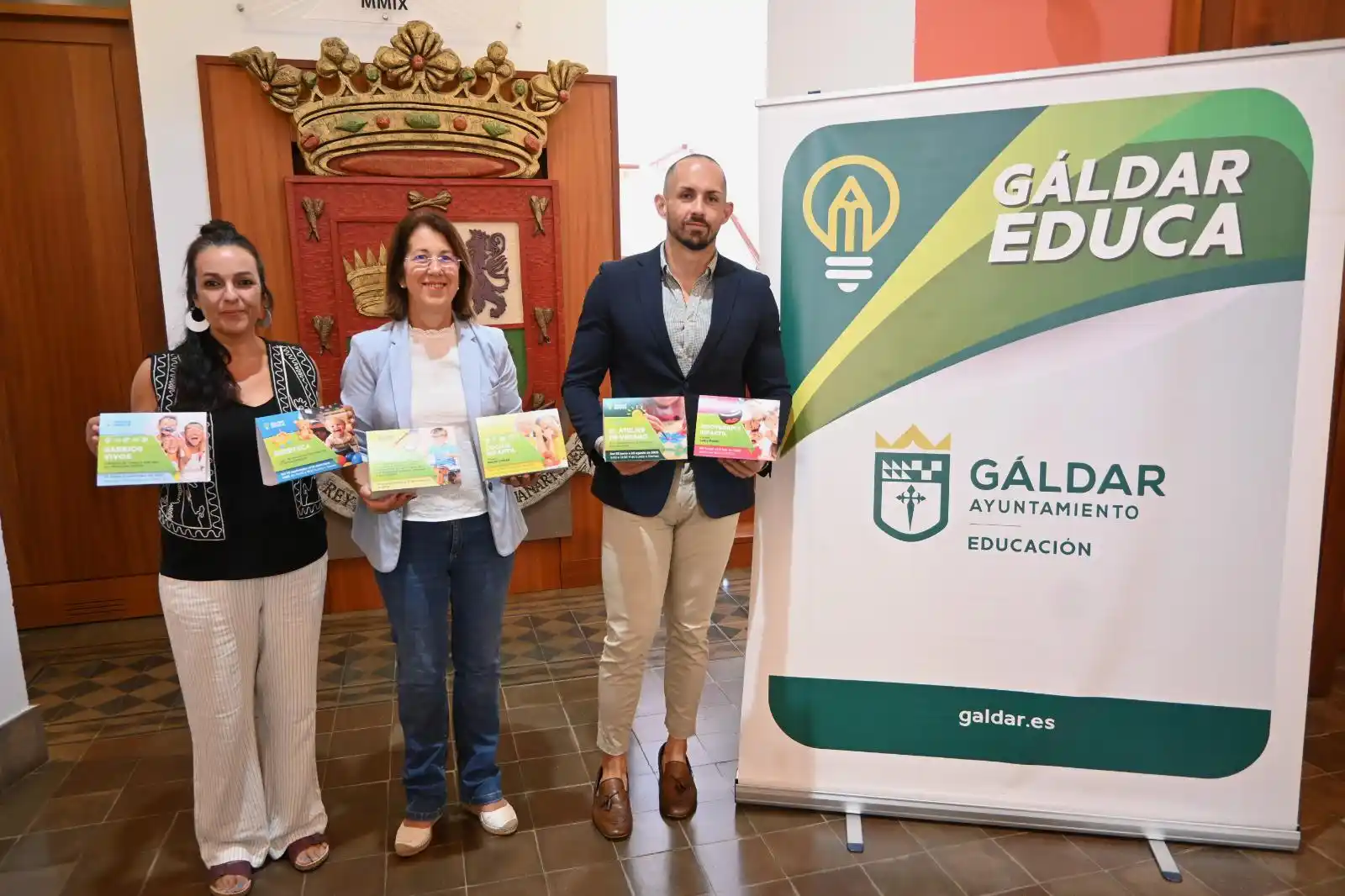 Image from Ayuntamiento de Gáldar: 📚 El Ayuntamiento de Gáldar ha presentado el Plan Corresponsables, un...