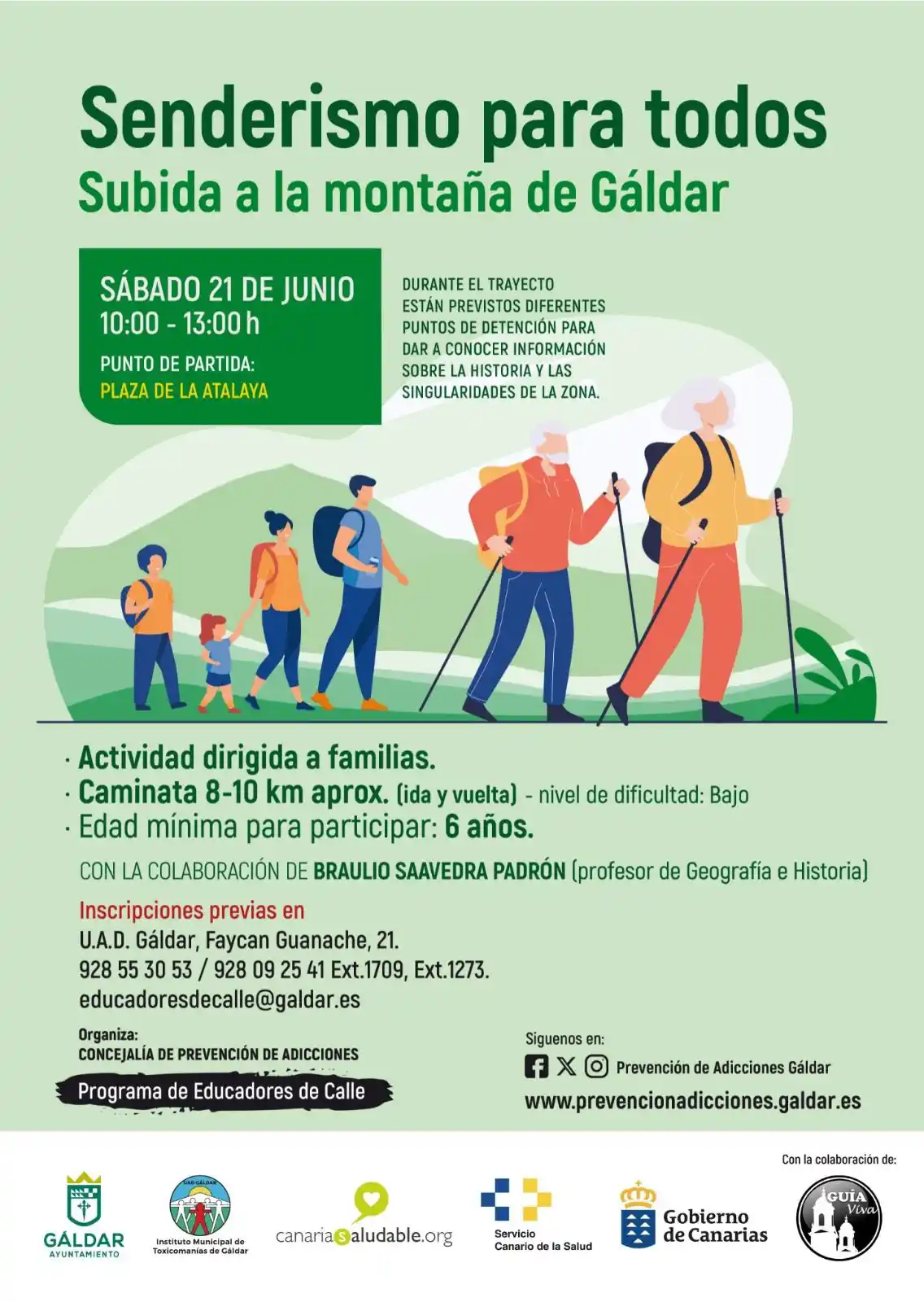 Image from Ayuntamiento de Gáldar: 🚶♂️🚶♀️ El programa Educadores de Calle organiza la actividad comun...