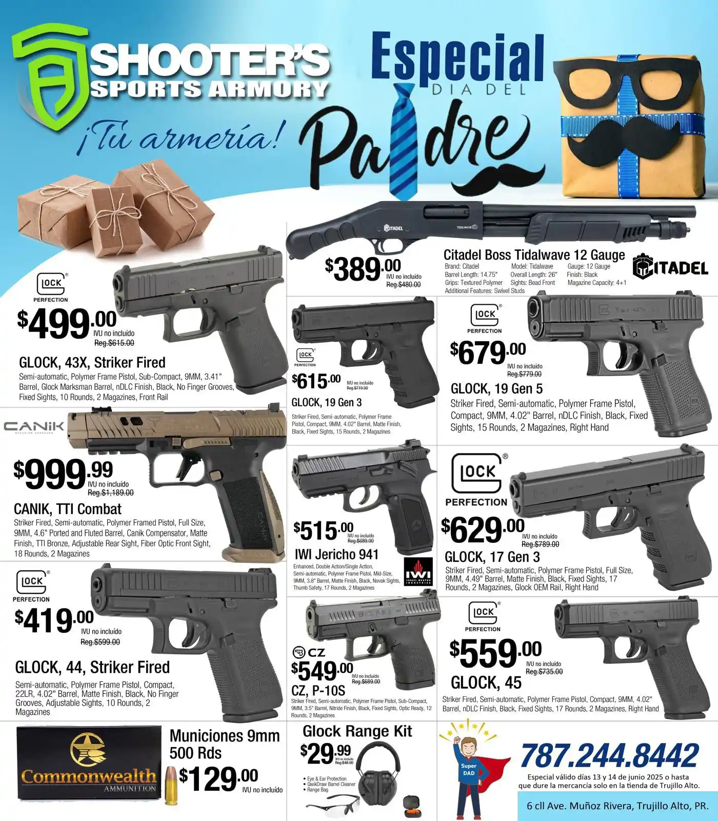 Image from Shooters Sports Armory : En Shooter’s Sports Armory tenemos un ESPECIAL EXCLUSIVO este 13 y 14 ...