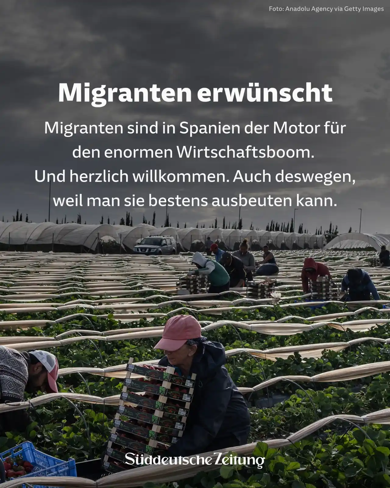 Image from Süddeutsche Zeitung: 🇪🇸 Immigration ist neben Tourismus der wichtigste Motor des spanisch...