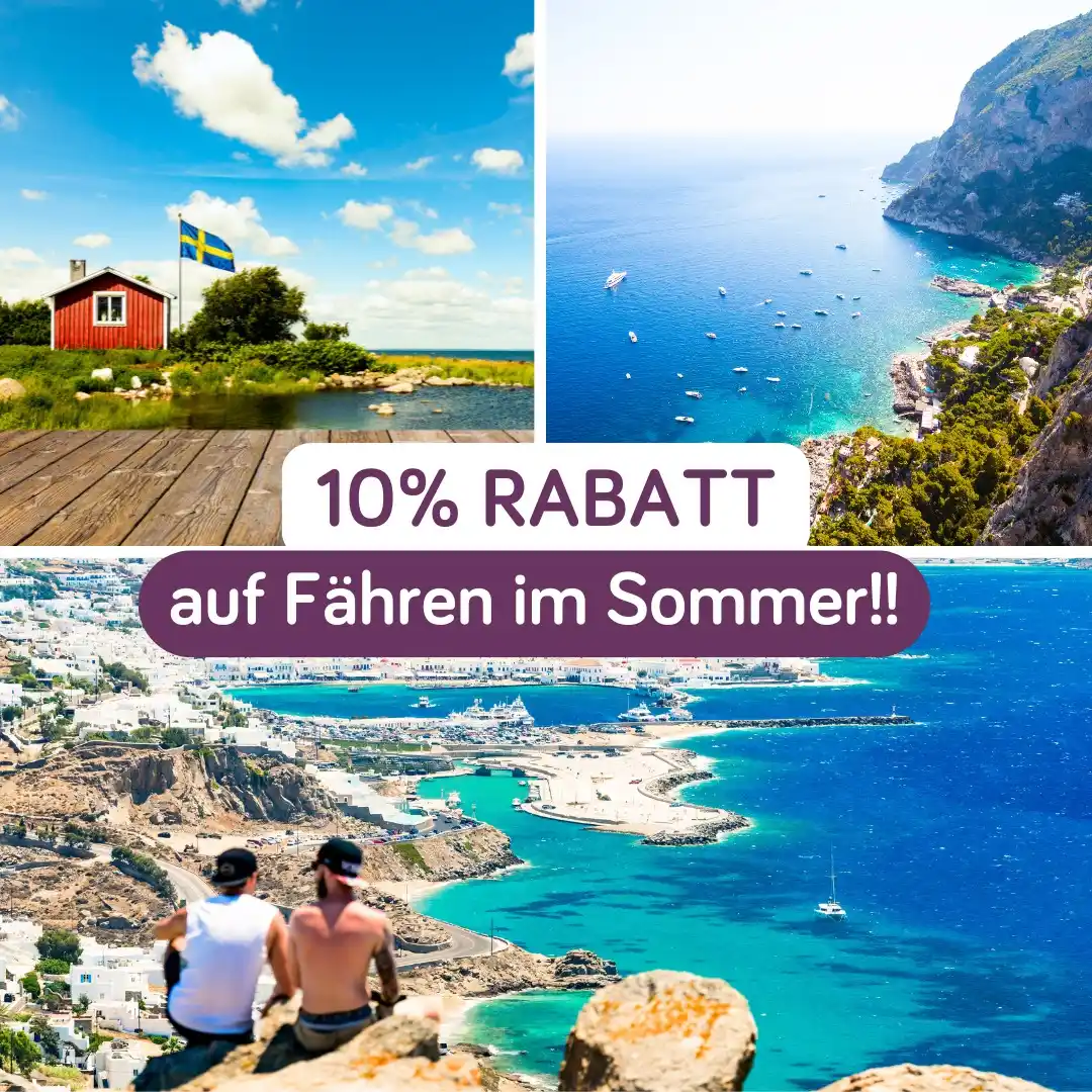 Image from Urlaubspiraten ✈️ Flugangebote, Reisen, Hotel-Deals und Reise Tipps: Hey du – ich hab gerade meine Fähre nach Norwegen gebucht 🚢 und dabei...