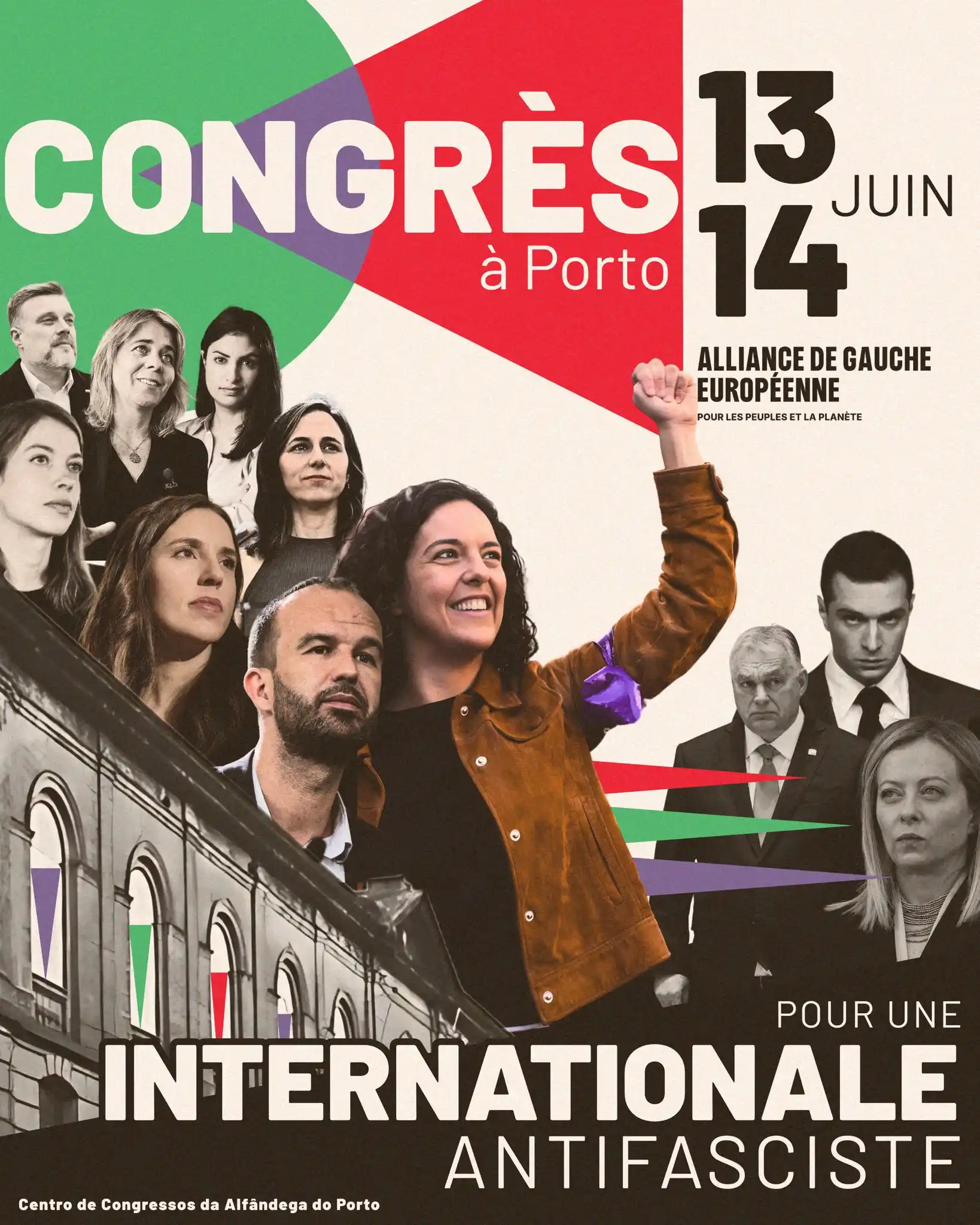 Image from Manon Aubry - Infos et Actus : Honorée de vous annoncer la tenue cette semaine du congrès fondateur d...