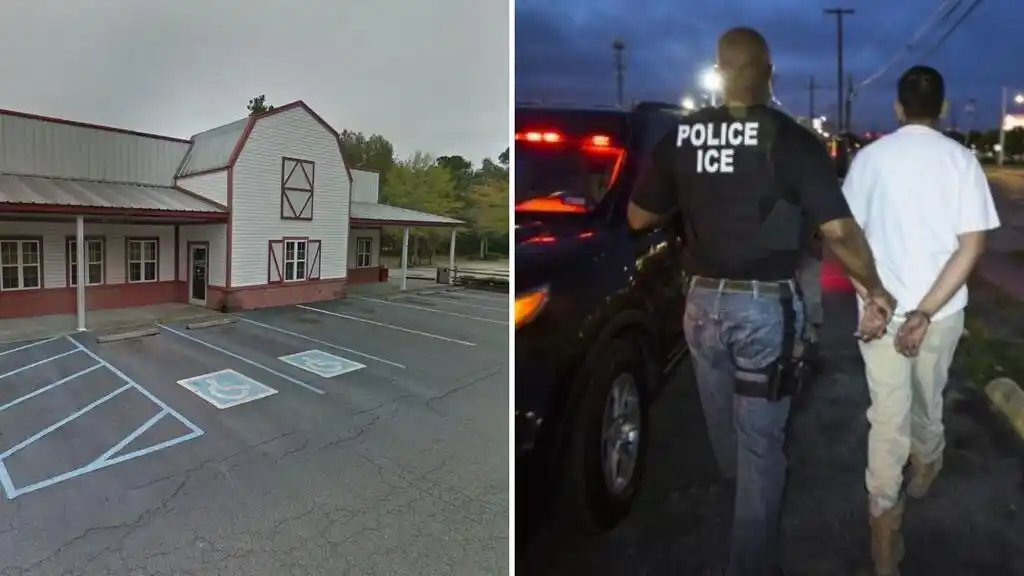 Image from Univision 40 North Carolina: *⚠️ ICE irrumpe en discoteca Álamo y arresta a 66 personas sin papeles...