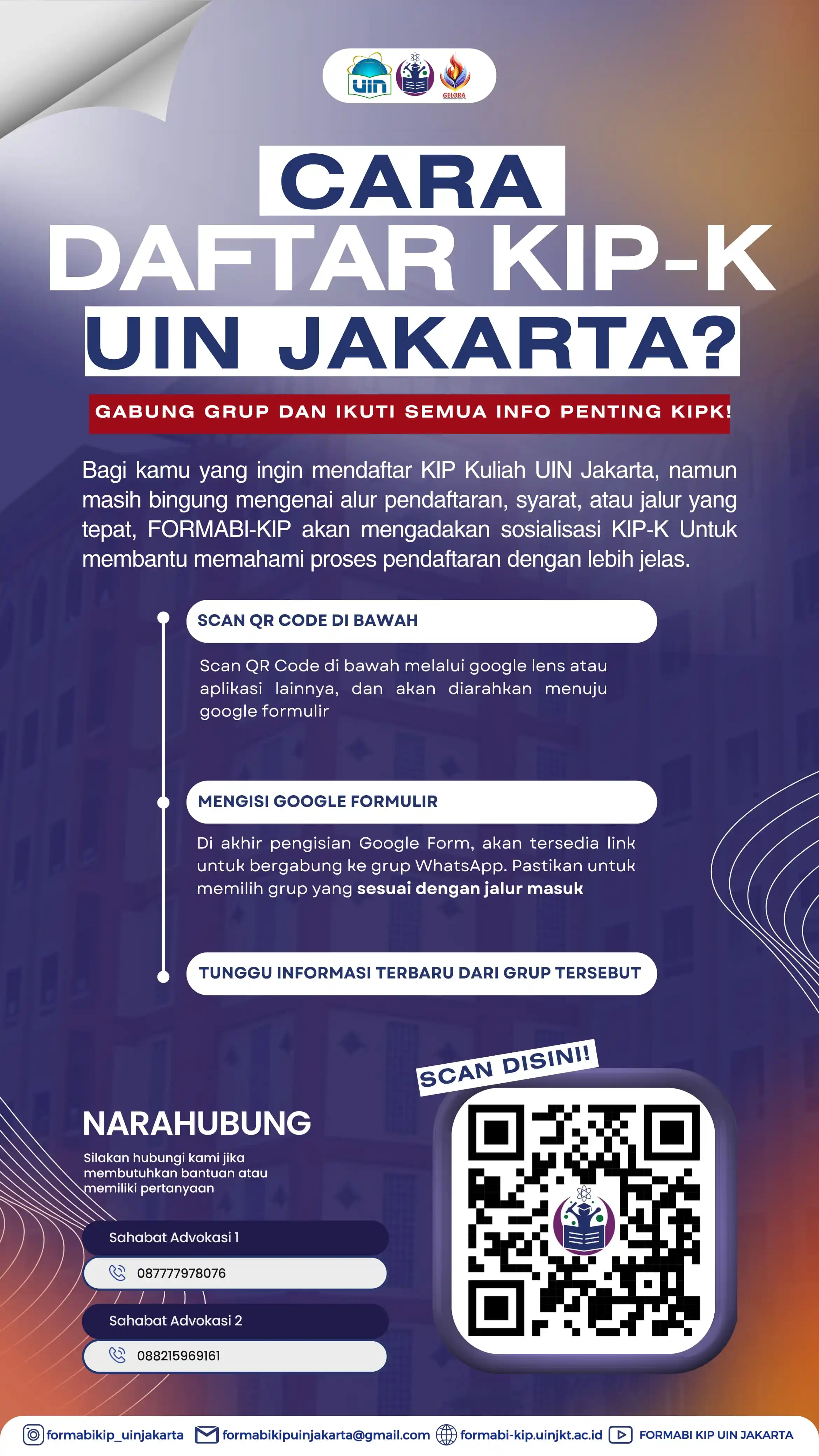 Sosialisasi KIP-Kuliah UIN Jakarta post