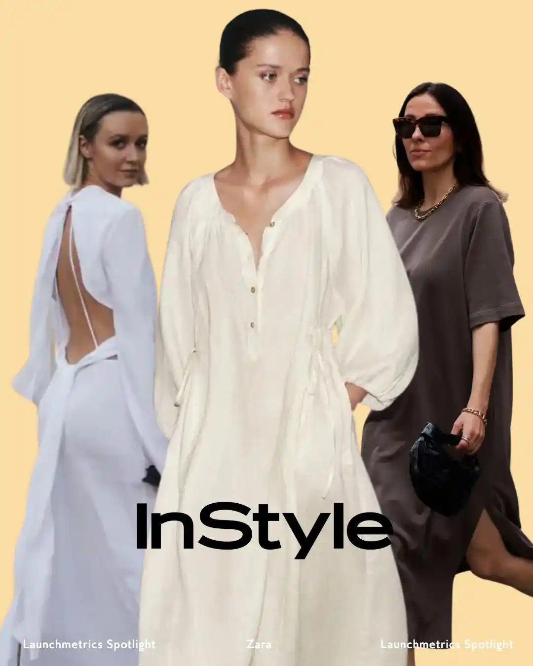 Image from InStyle España: 💛 *InStyle elige: el vestido túnica* 💛 👀Dentro de la categoría de ...