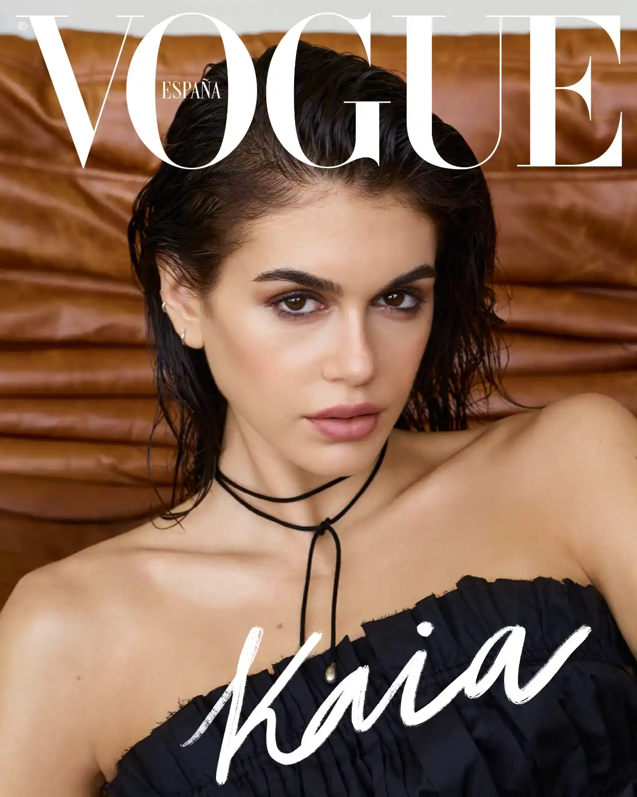Image from Vogue España: *KAIA GERBER, PORTADA DE VOGUE JUNIO* Modelo, actriz y fundadora del c...