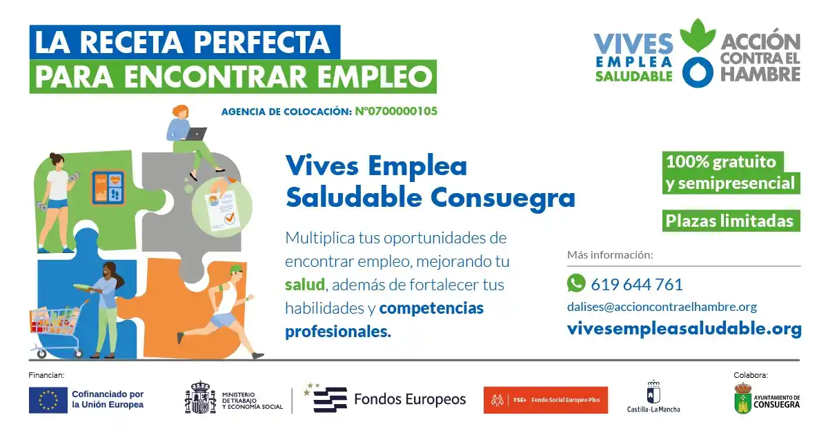 Image from AytoConsuegra: 📣 *LA FUNDACIÓN ACCIÓN CONTRA EL HAMBRE comienza el proceso de selecc...