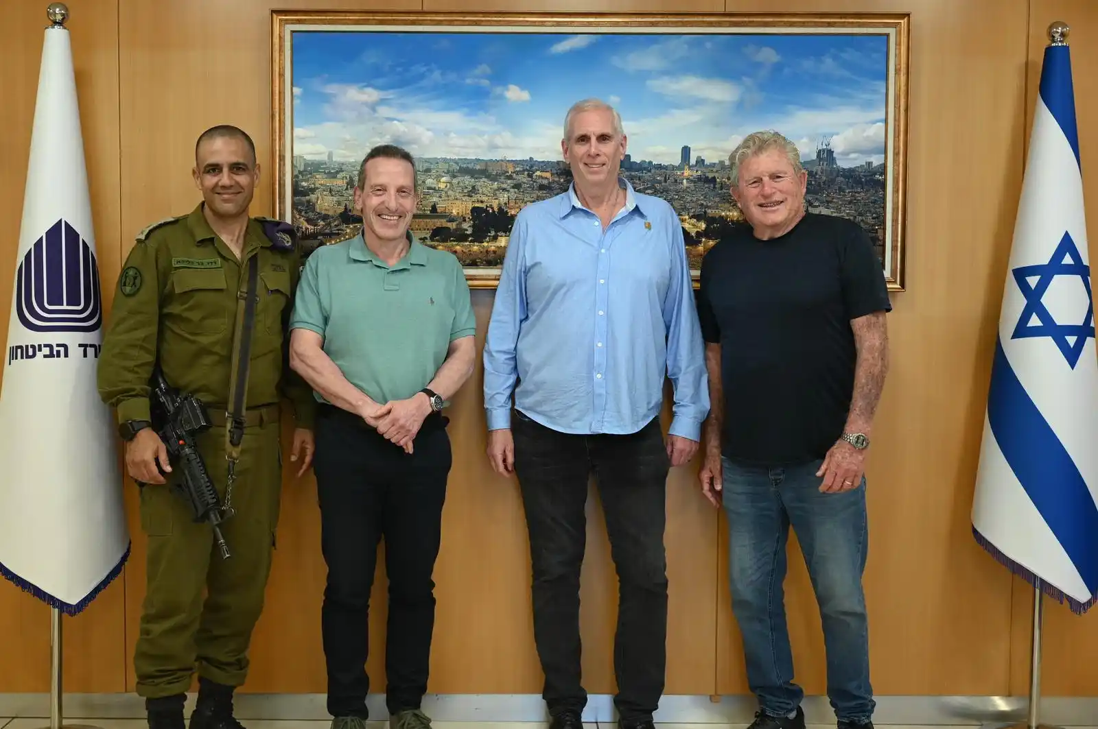 Image from משרד הביטחון - הערוץ הרשמי: *מנכ״ל משרד הביטחון, אלוף (מיל׳) אמיר ברעם, נפגש השבוע עם יו״ר ארגון י...