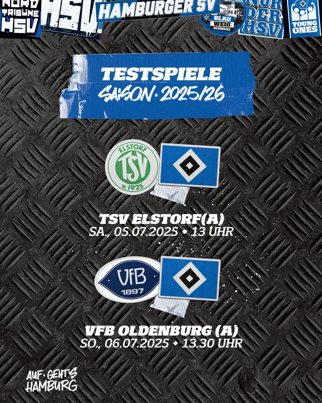 Image from Hamburger SV: Moin! Habe wichtige News für euch: Die ersten Testspiel-Termine der So...