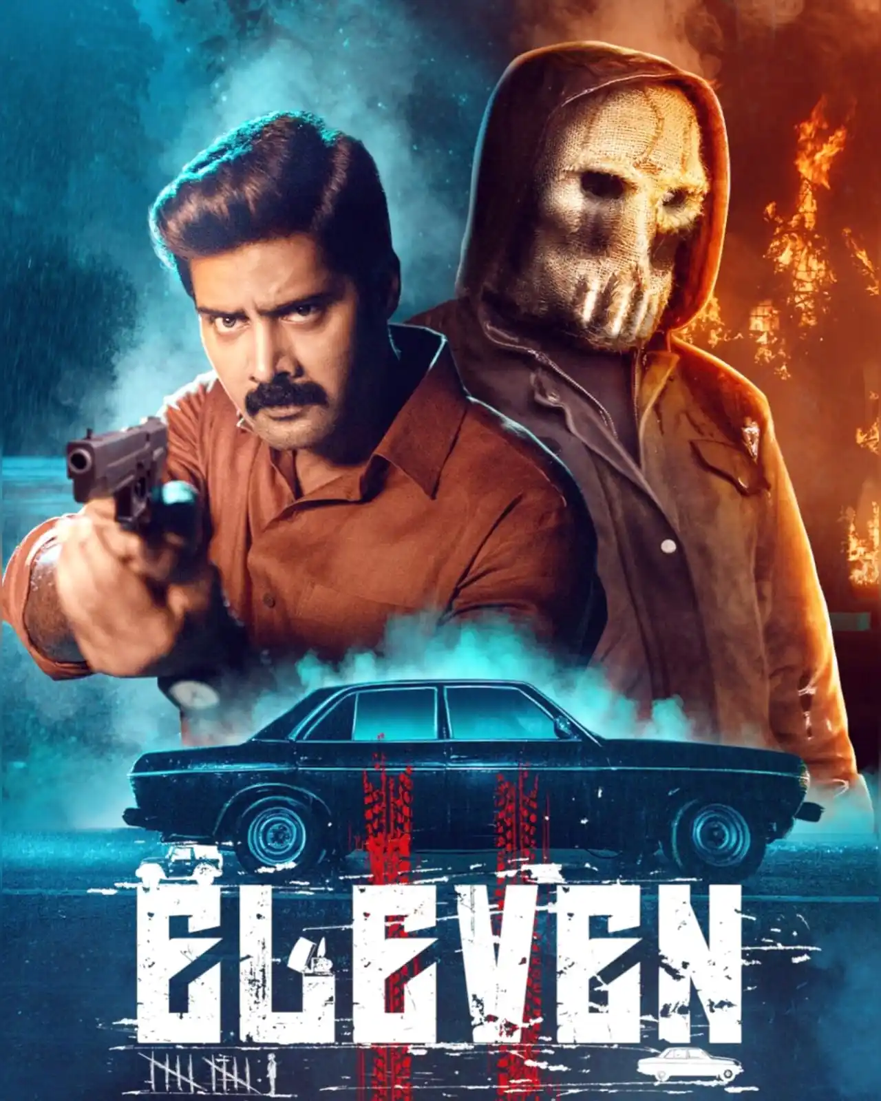 Image from New Movies: Name: Eleven (2025) (Hindi + Tamil) Dual Audio UnCut South Movie HD ES...