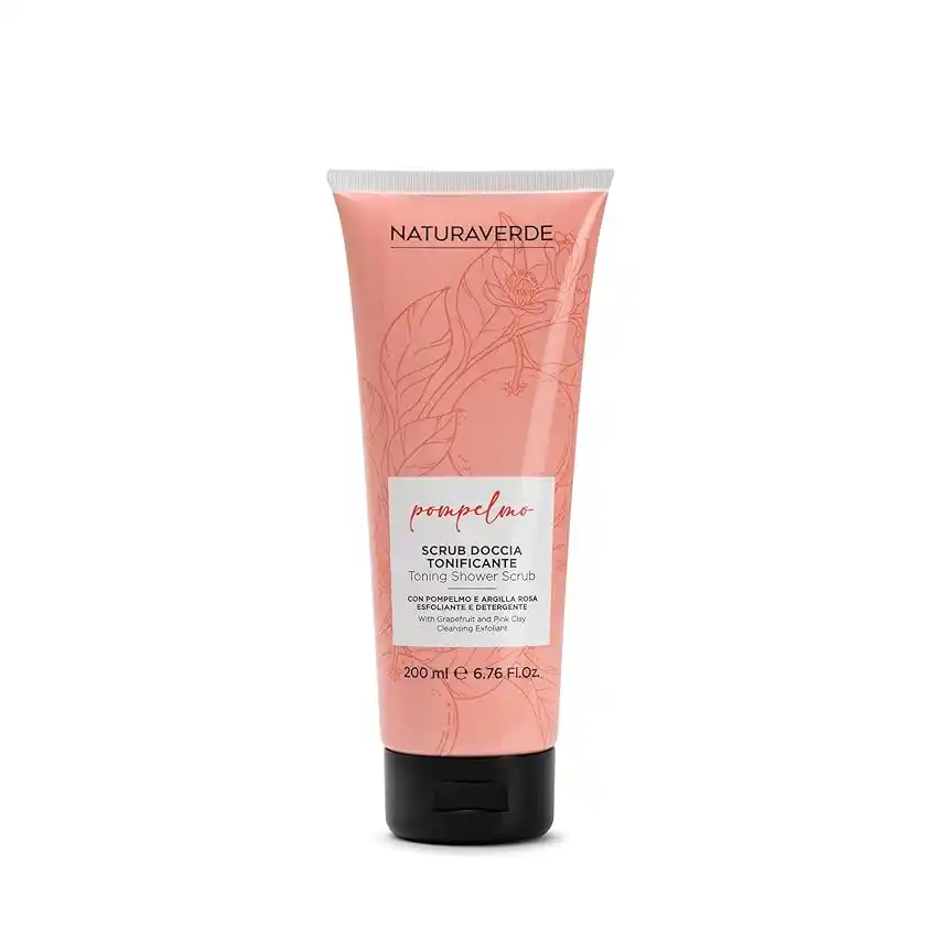 Image from Risparmio Felice: 👀 NATURAVERDE | Scrub Corpo Doccia Tonificante e Esfoliante al Pompel...