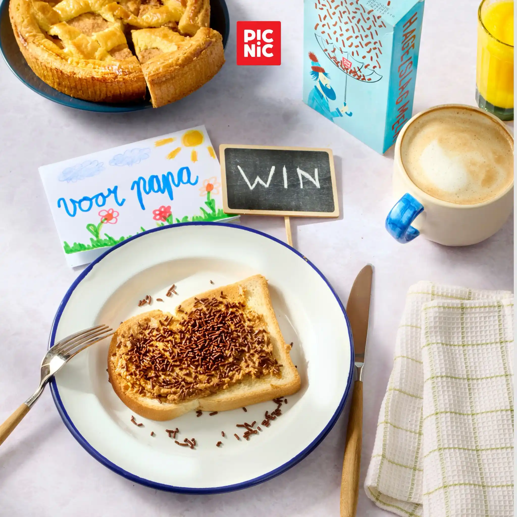 Image from Picnic: Ontbijtje op bed, mok vers gezette koffie of een mooie tekening: er is...