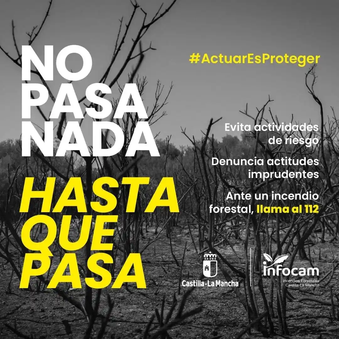 Image from AytoConsuegra: 📣 Plan Infocam ⚠️Extrema las precauciones en el monte y en el campo ...