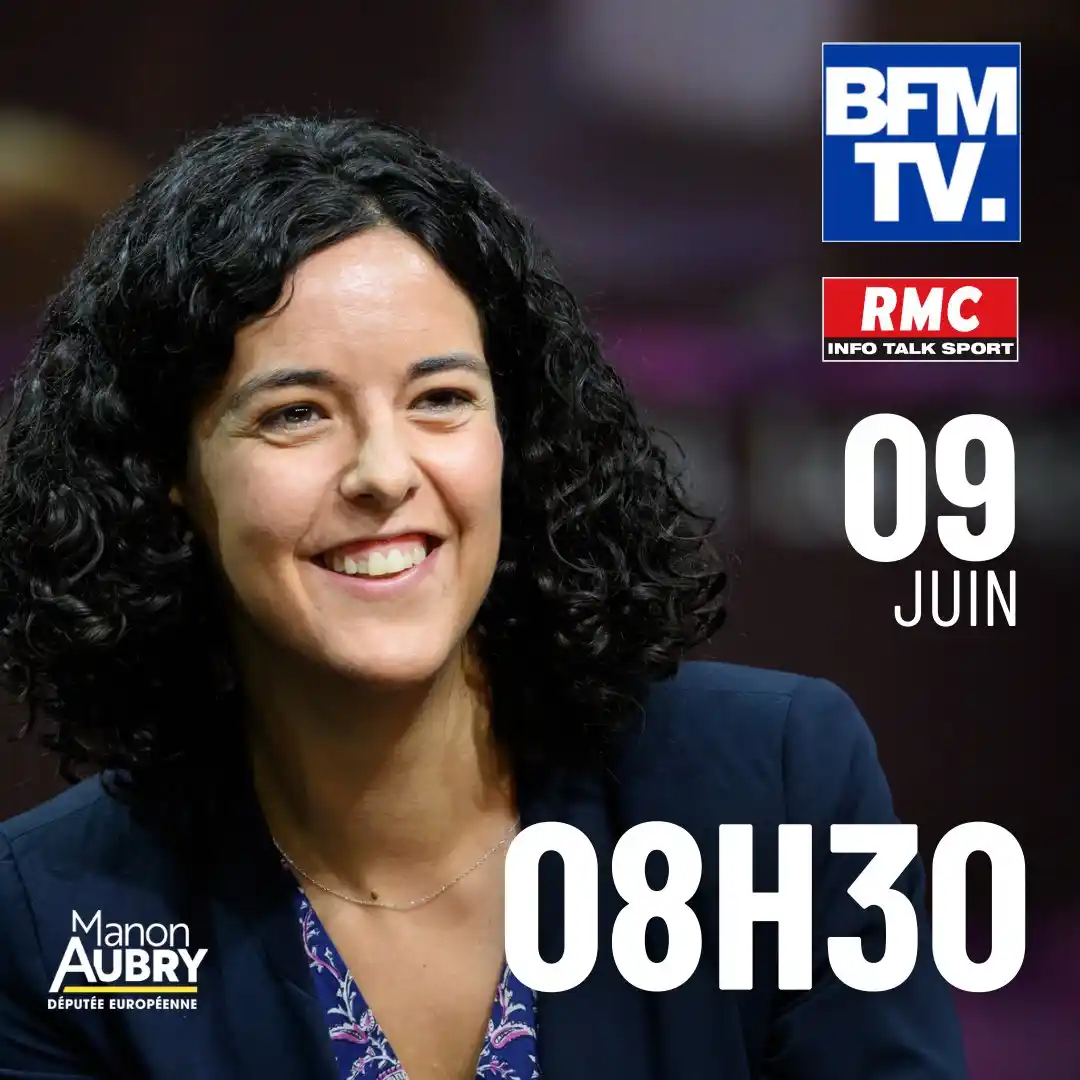 Image from Manon Aubry - Infos et Actus : Protection du navire humanitaire Flotille de la Liberté pour accéder à...