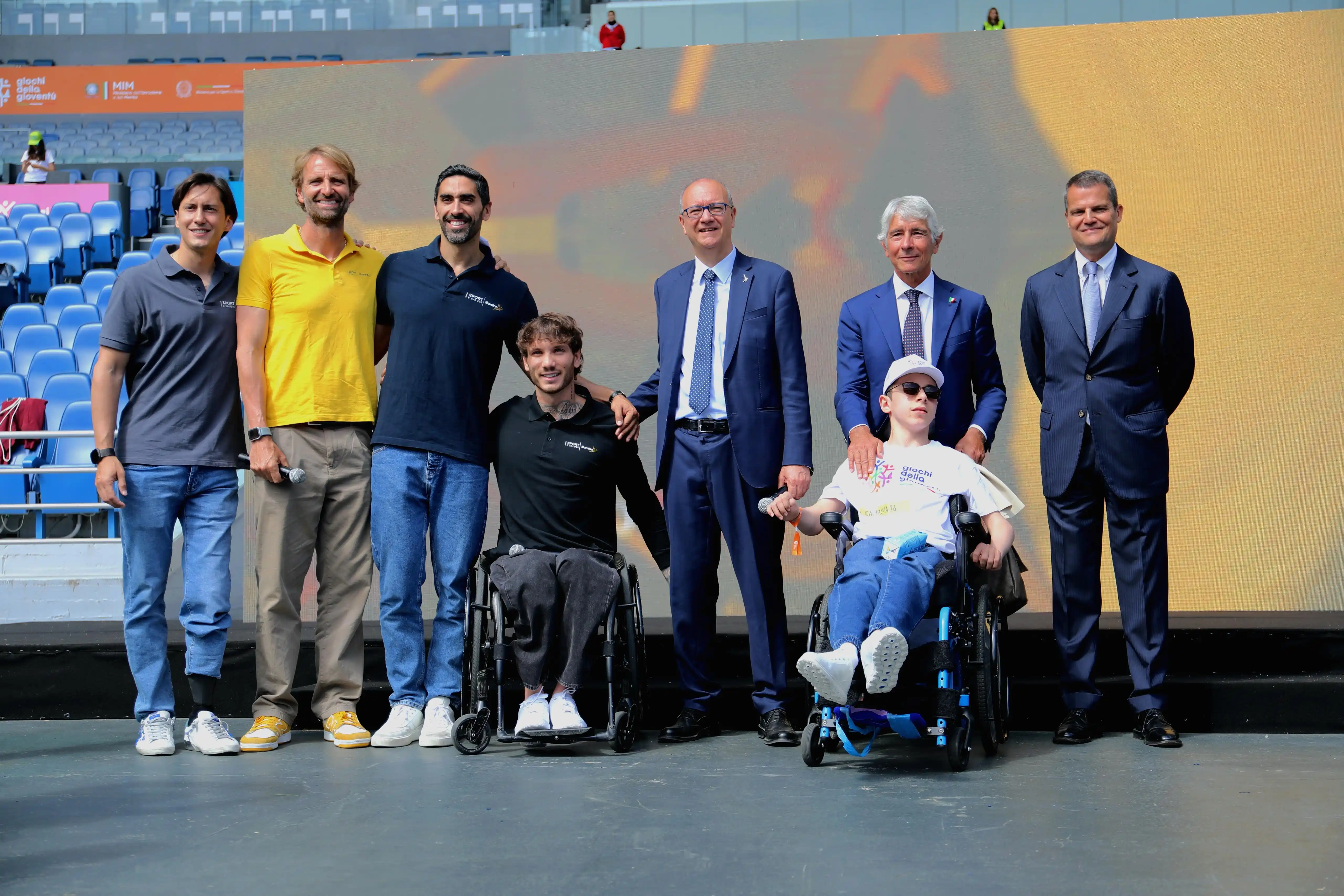 Image from Sport e Salute: 📍Questa mattina la Fase Nazionale dei Giochi della Gioventù allo Stad...