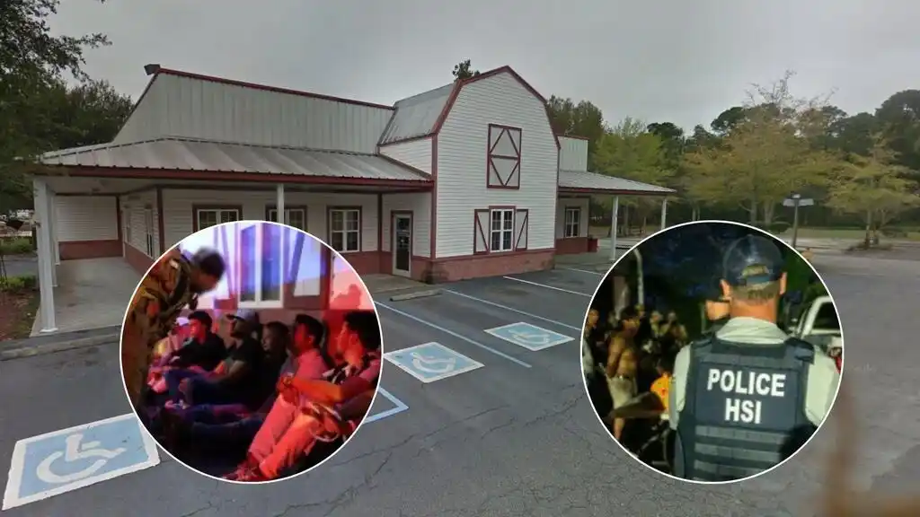Image from Univision 40 North Carolina: *🚨 Redada en discoteca Álamo* ICE detuvo a 72 inmigrantes indocument...