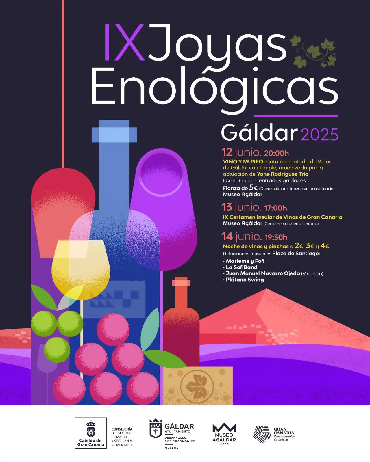 Image from Ayuntamiento de Gáldar: 🍷✨ ¡Regresa Joyas Enológicas este fin de semana! Gáldar rinde rinde ...