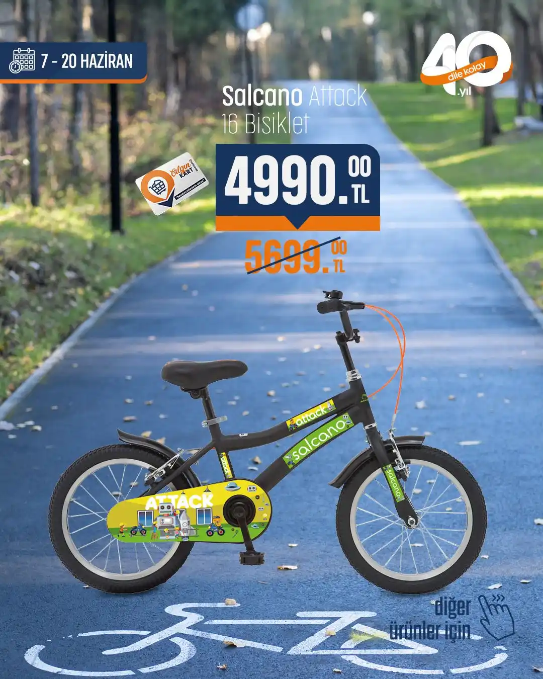 Image from Tahtakale Spot AVM: Seçili bisiklet çeşitlerinde geçerli harika fırsatlar!🚲🚴♂️ 📌İndir...