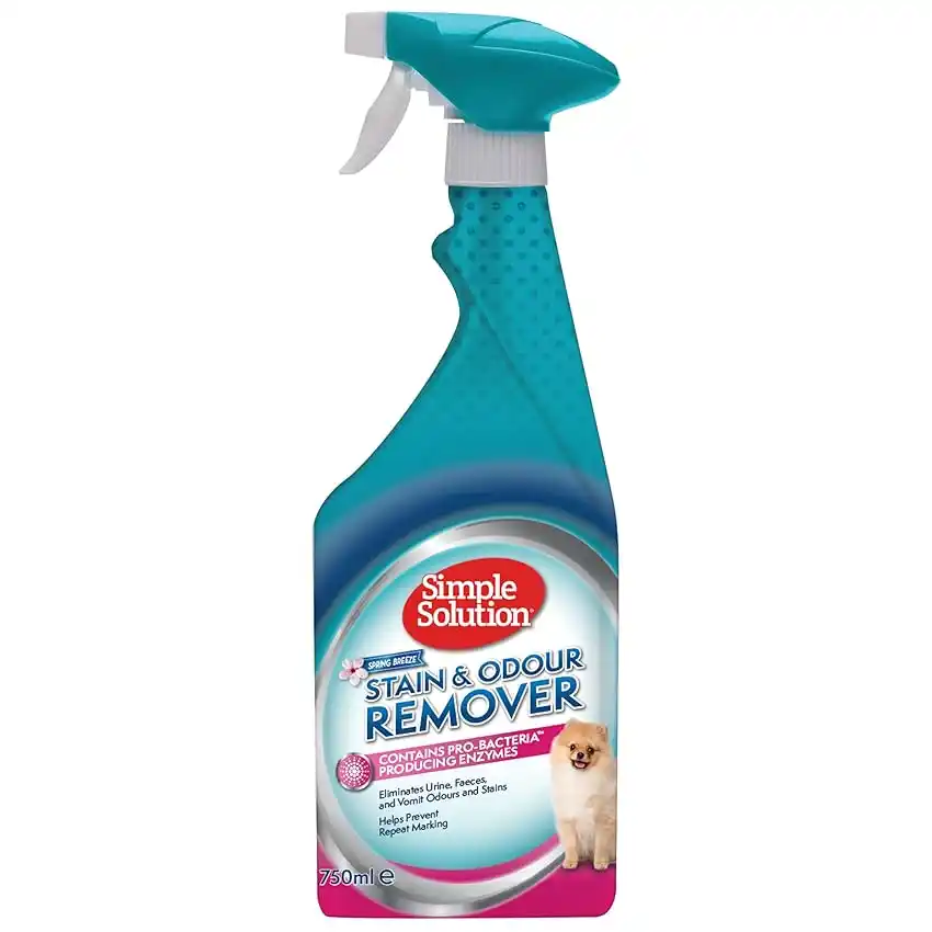 Image from Risparmio Felice: 👀 Simple Solution Pet Stain e Odor Remover, Detergente enzimatico con...