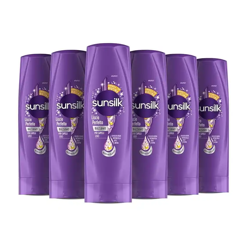 Image from Risparmio Felice: 👀 Sunsilk, Balsamo Liscio Perfetto, Balsamo per Capelli Lisci a Lungo...