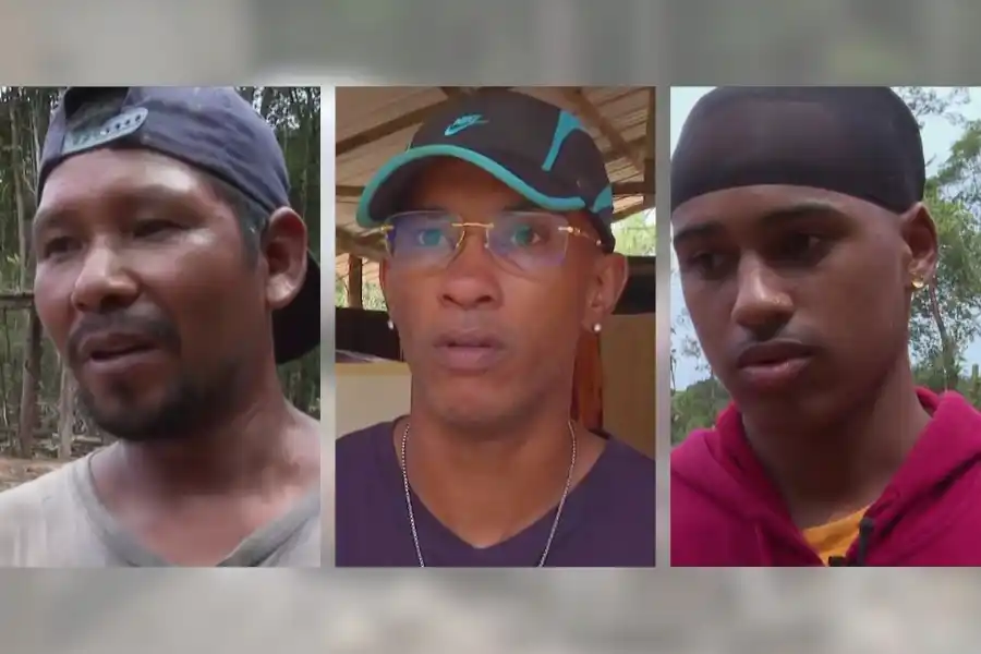 Image from Guyane La 1ère: *Témoignage. Braqués sur leur site minier en Guyane, ils racontent cet...
