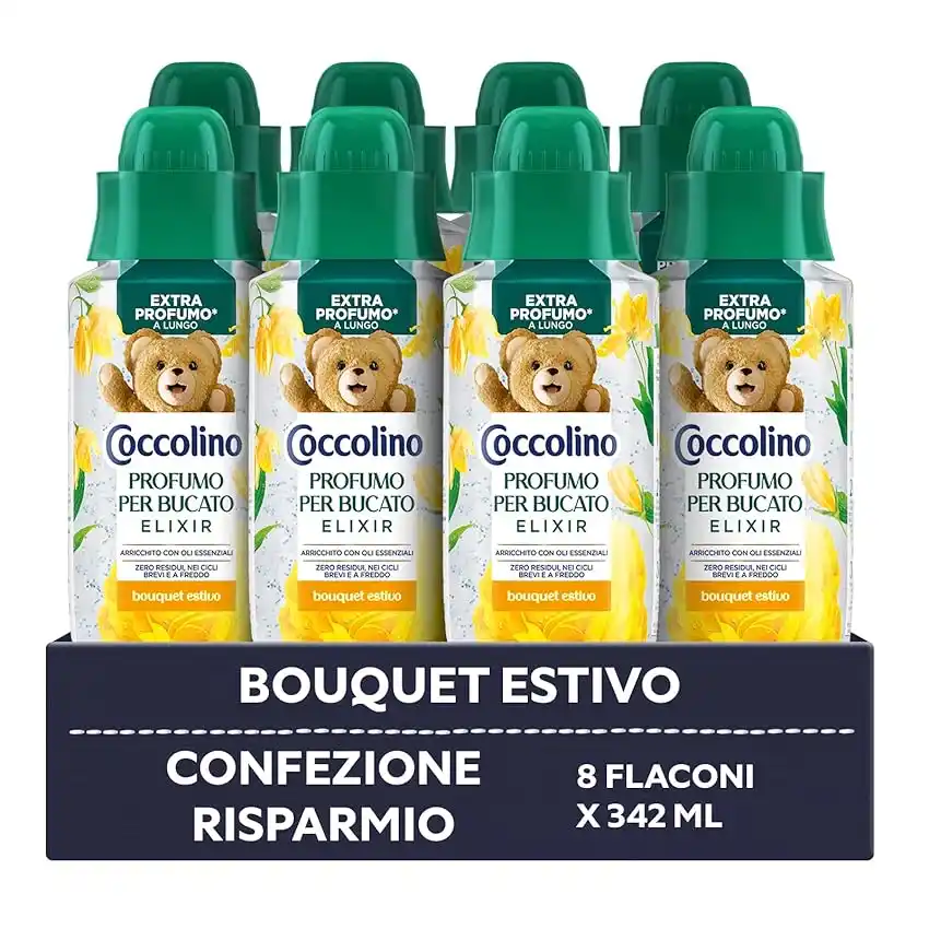 Image from Risparmio Felice: ❌TERMINATA❌ 👀 Coccolino Profumo per Bucato Bouquet Estivo, Extra Prof...